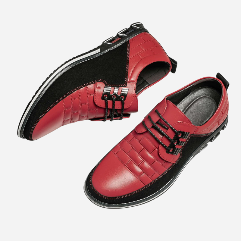 Chaussures en cuir respirantes
