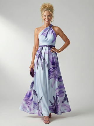 Charlotte | Robe maxi fleurie légère Amiel