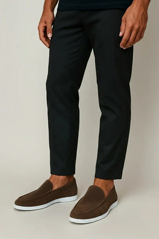 Mocassins texturés pour hommes