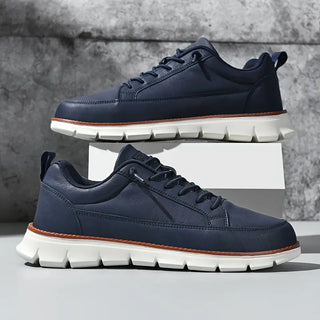 Baskets en cuir avec soutien