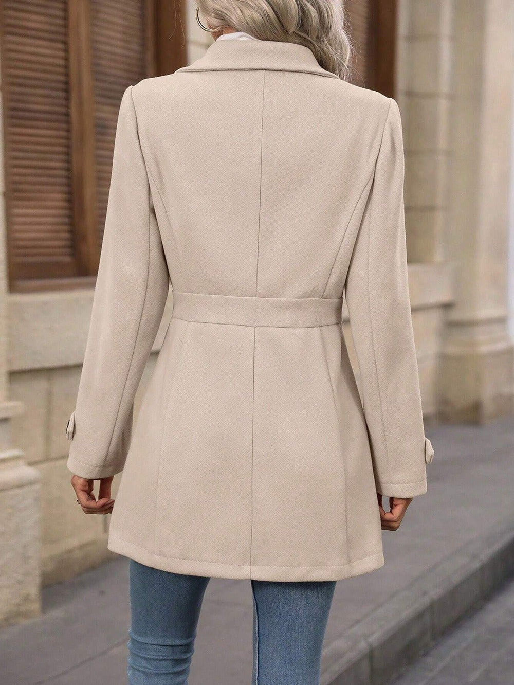 Corinne | Tranchée manteau classique élégant pour femmes
