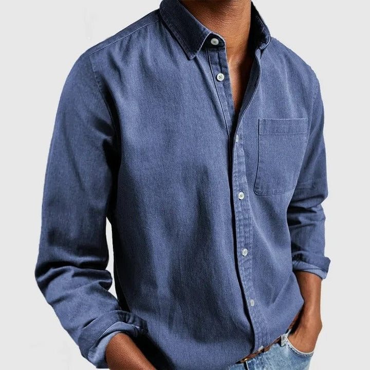 Polo boutonné pour homme