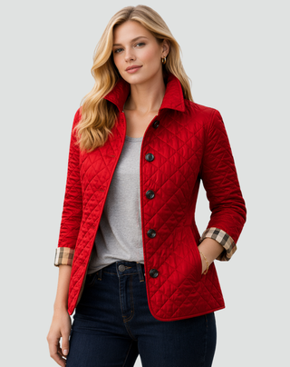 Beaumont Nice | Veste matelassée boutonnée pour femmes