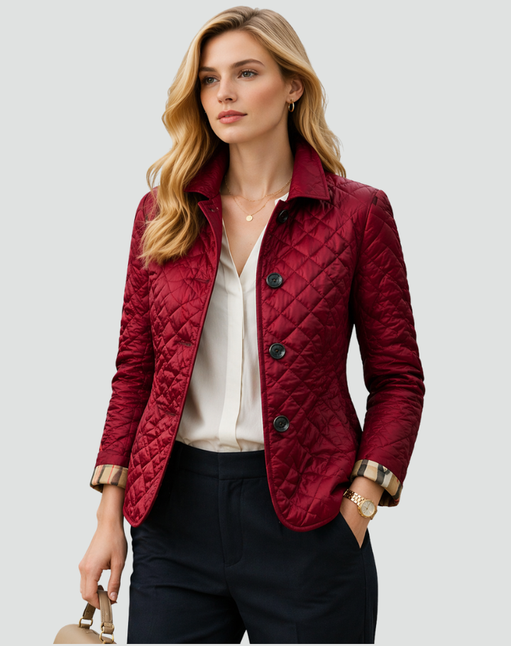 Beaumont Nice | Veste matelassée boutonnée pour femmes
