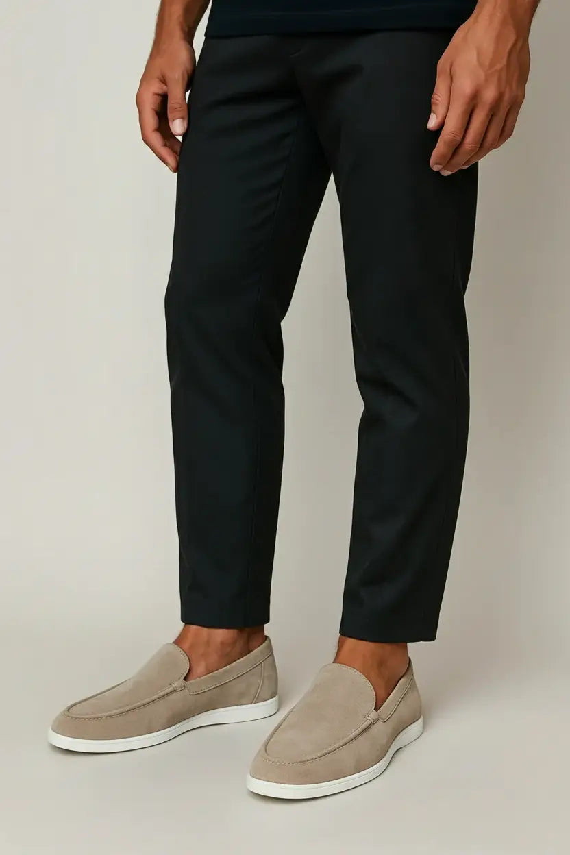 Mocassins texturés pour hommes