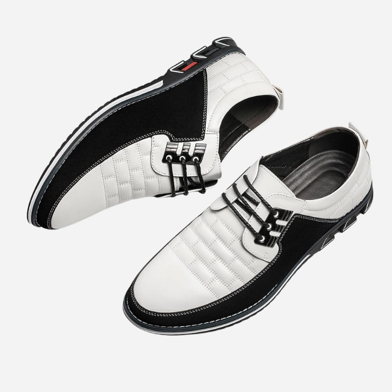 Chaussures en cuir respirantes