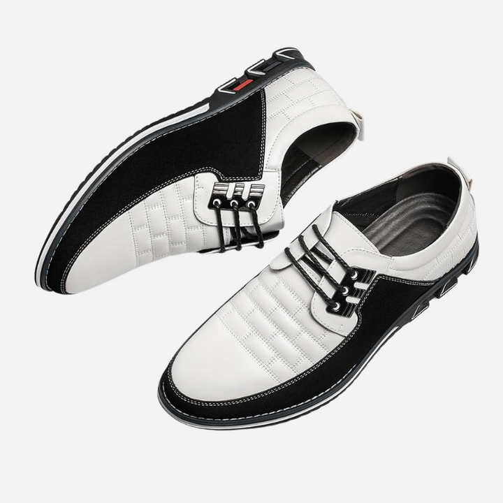 Chaussures en cuir respirantes