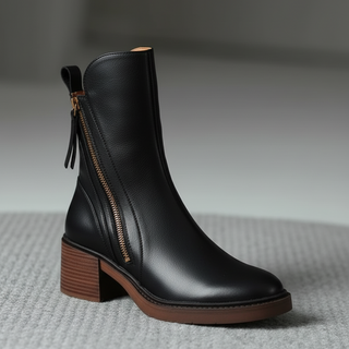 Bérénice | Bottines zippées talon confort Isabelle