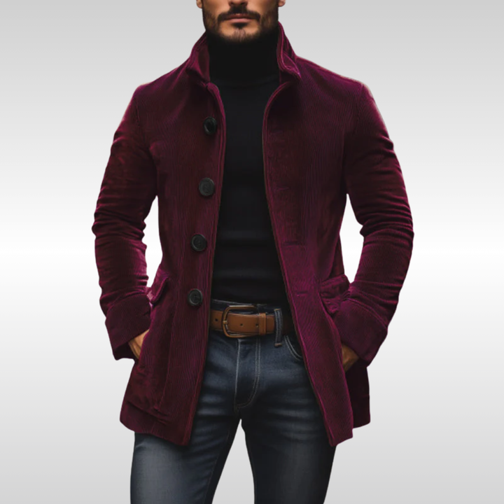 Veste en coton cordée pour homme