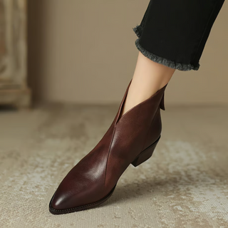 Solène | Bottines élégantes en cuir