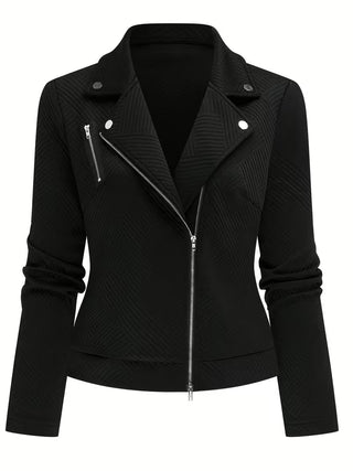 Simone | Veste biker géométrique pour femmes