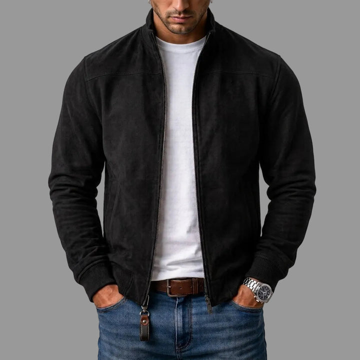 Varel | Veste bomber en daim