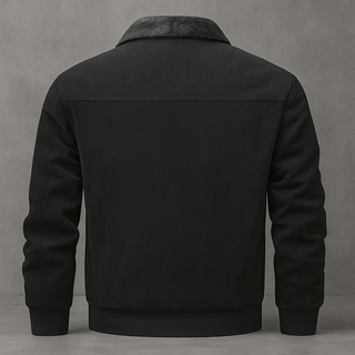 Veste pour homme avec fausse fourrure