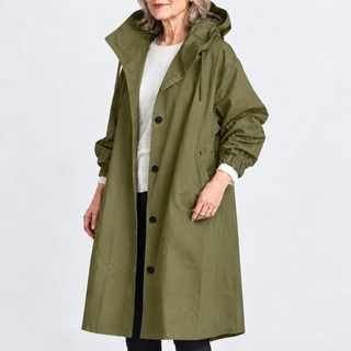 Séverine | Trench long à capuche pour femmes