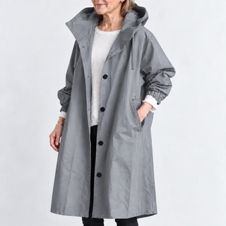 Séverine | Trench long à capuche pour femmes