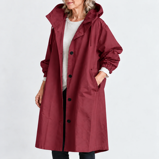 Séverine | Trench long à capuche pour femmes