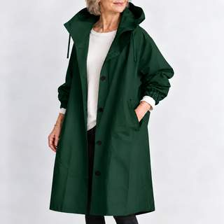 Séverine | Trench long à capuche pour femmes