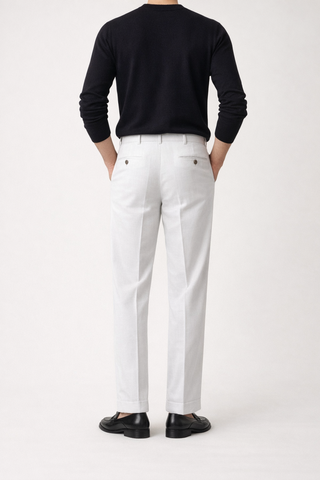 Gaspard | Pantalon en lin à cordon de serrage