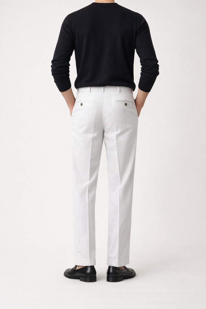 Gaspard | Pantalon en lin à cordon de serrage