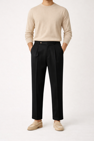 Gaspard | Pantalon en lin à cordon de serrage