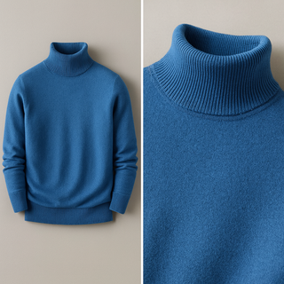 Pull à col montant pour homme