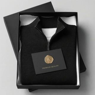 Pull zippé pour homme