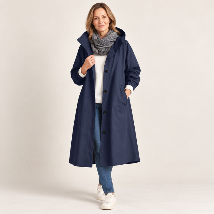 Roxane | Manteau long relaxé pour femmes