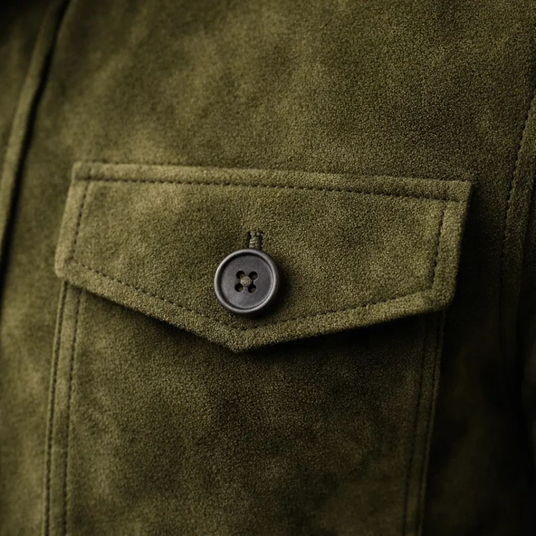 Veste élégante suédée Marc