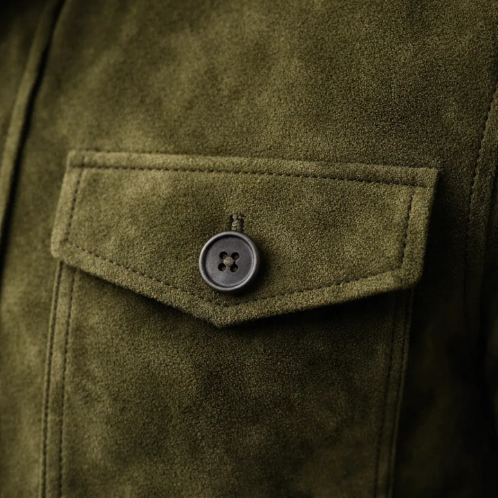 Veste élégante suédée Marc