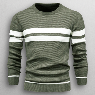 Pull rayé pour homme