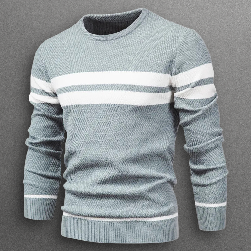 Pull rayé pour homme