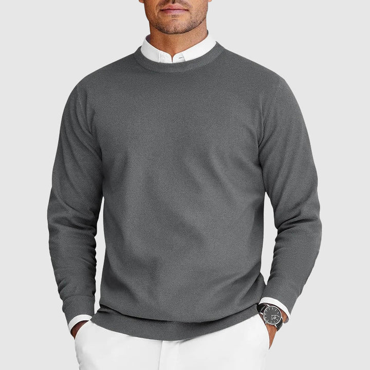 Pull col rond pour hommes