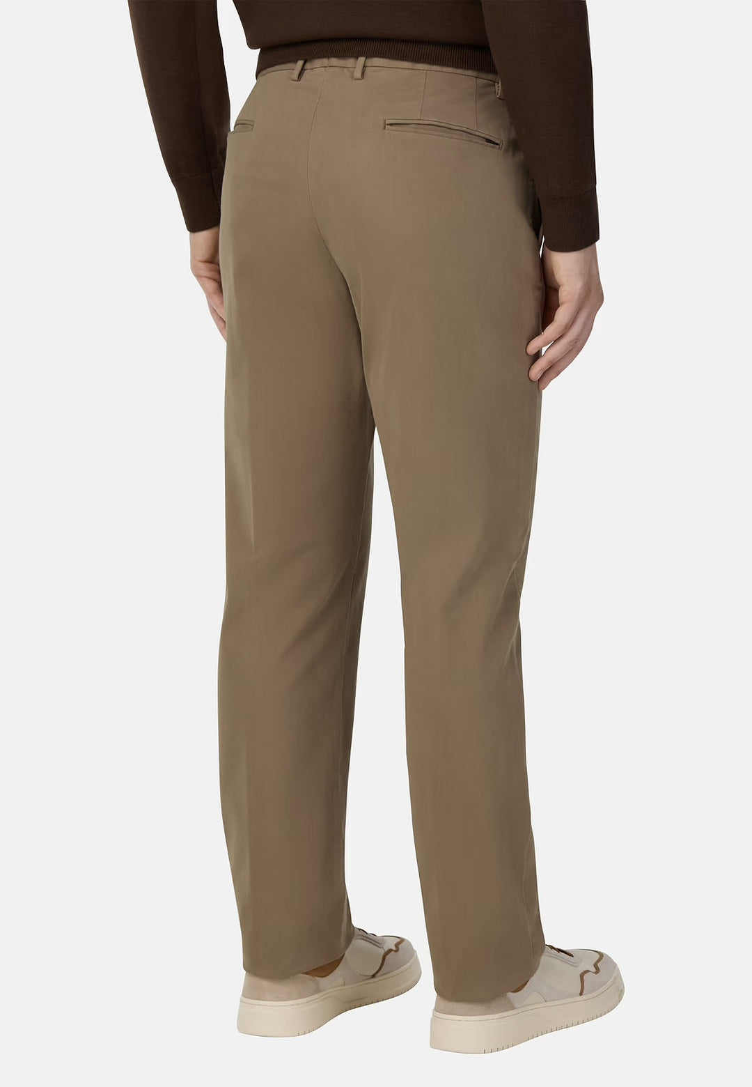 Baptiste | Pantalon ajusté en coton à cordon de serrage