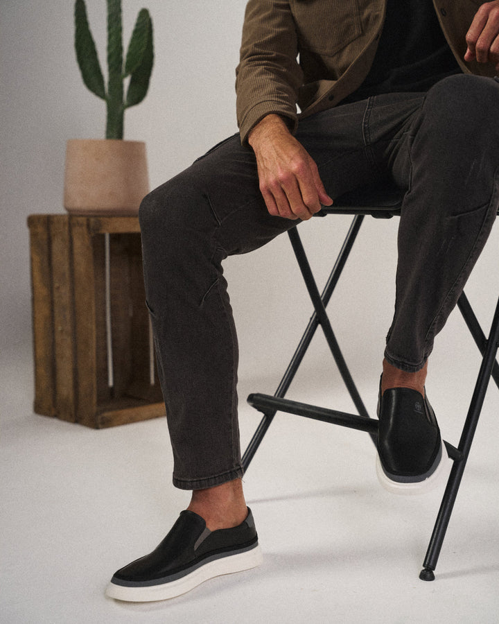 Chaussures à enfiler modernes pour hommes