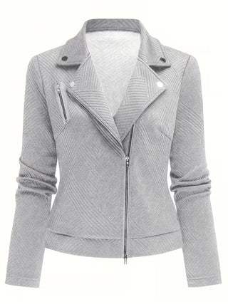 Simone | Veste biker géométrique pour femmes