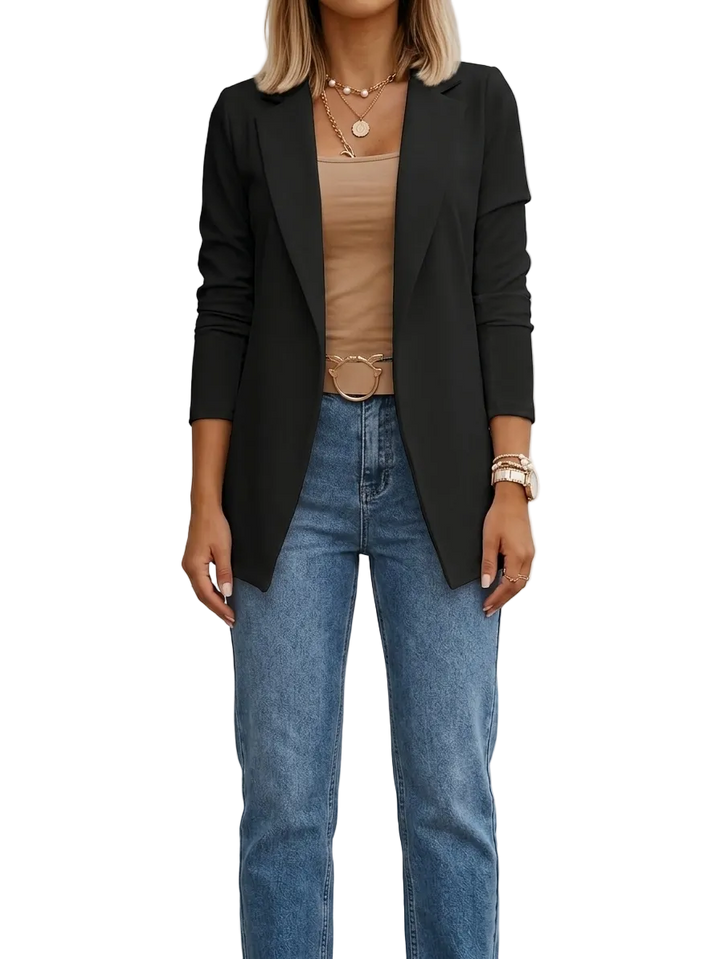 Beaumont Nice | Blazer drapé élégant pour femmes