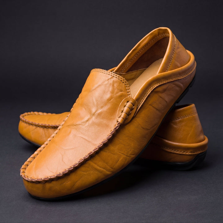 Mocassins cuir souple Antoine