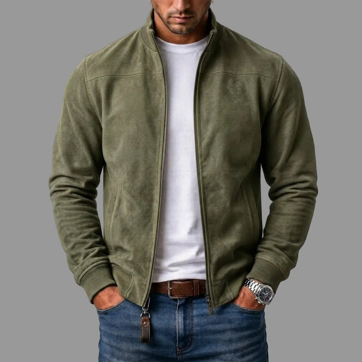 Varel | Veste bomber en daim