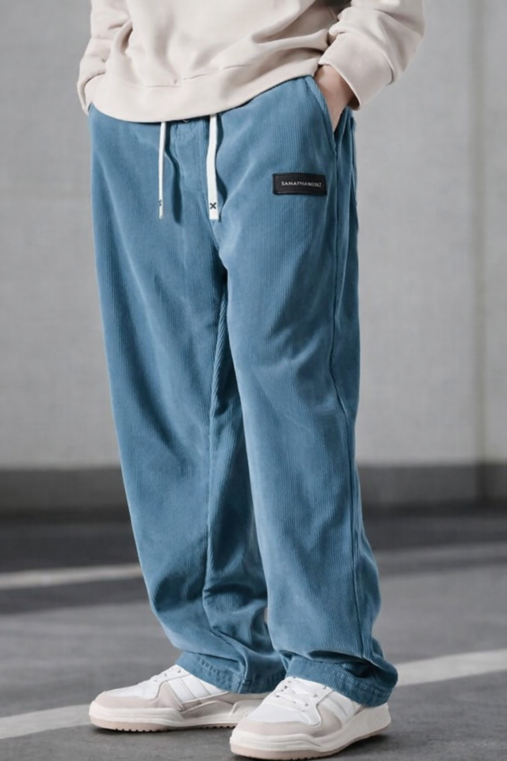 Clément | Pantalon élégant en velours côtelé