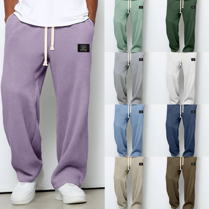 Damien | Pantalon large à taille réglable