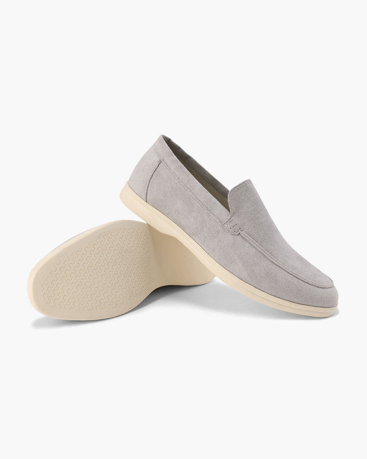 Mocassins en cuir suede