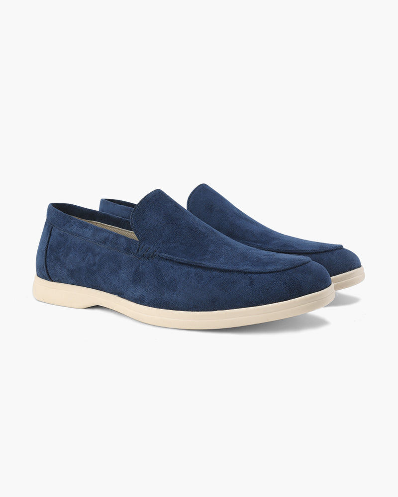 Mocassins en cuir suede