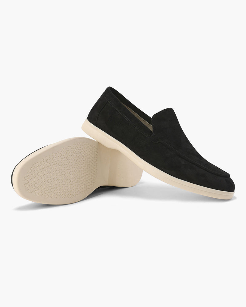 Mocassins en cuir suede