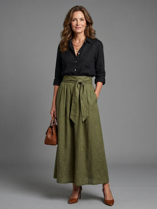 Léa | Ensemble de deux pièces blouse Vera