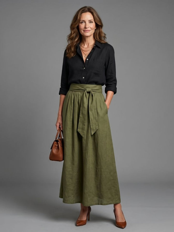 Léa | Ensemble de deux pièces blouse Vera