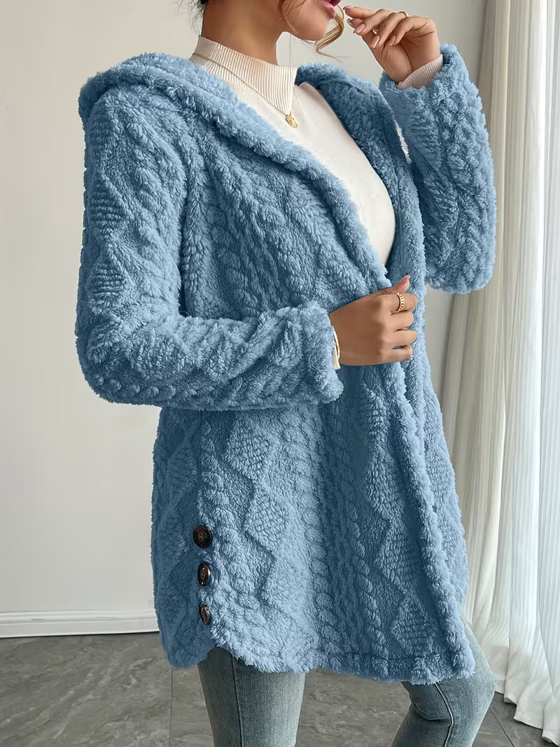 Maud | Veste texturée douillette pour femmes