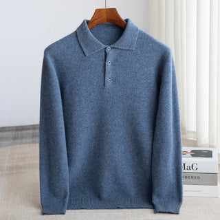 Sweat à capuche classique en laine pour homme