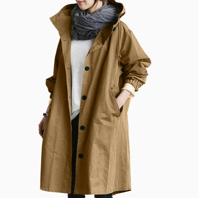 Roxane | Manteau long relaxé pour femmes