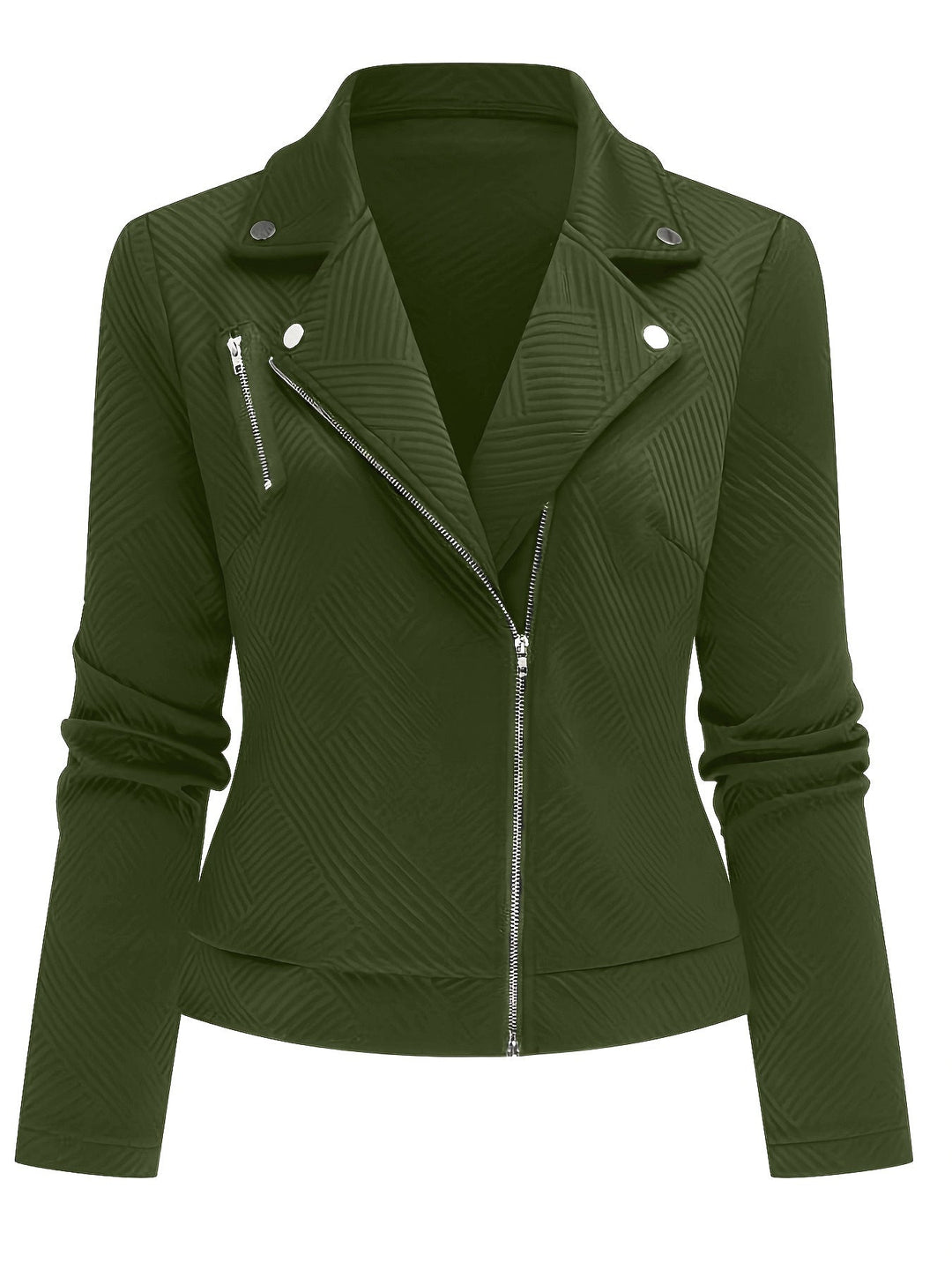 Simone | Veste biker géométrique pour femmes