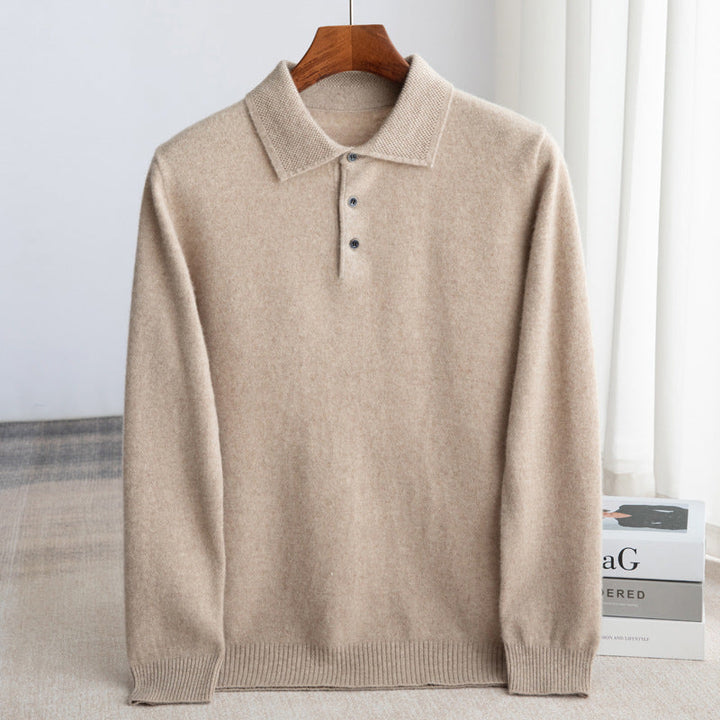 Sweat à capuche classique en laine pour homme